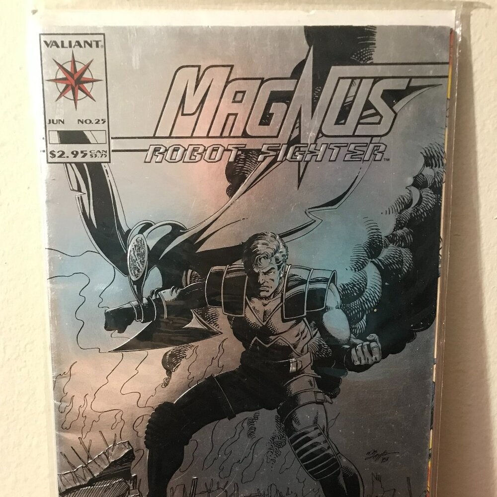 Valiant Magnus Robot Fighter Comic Book